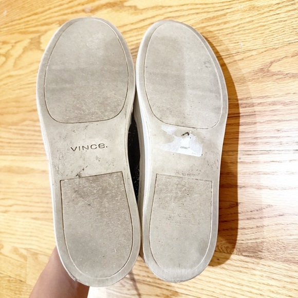 VINCE Warren Tweed Platform Slip-on Sneakers EUC - Picture 8 of 8